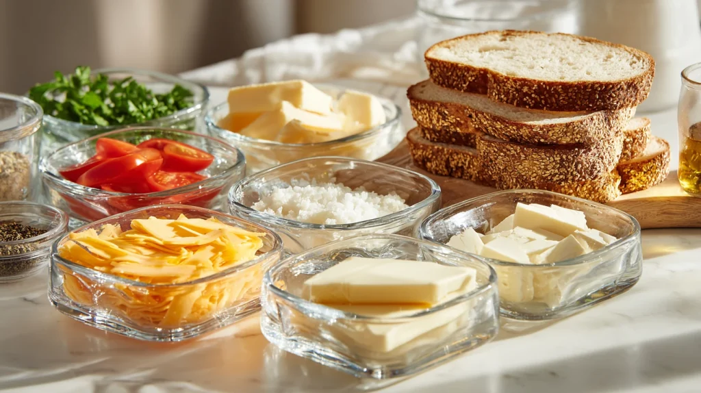 Grilled Cheese Sandwich - Crispy & Cheesy Golden Bread 2 Grilled Cheese Sandwich