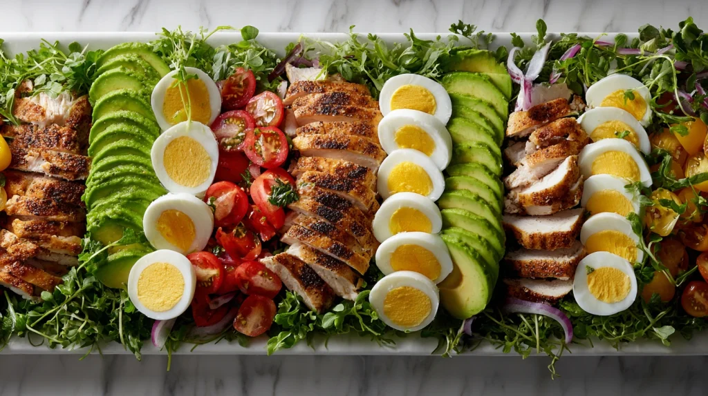 Grilled Chicken Cobb Salad - Easy & Healthy Meal 12 Grilled Chicken Cobb Salad