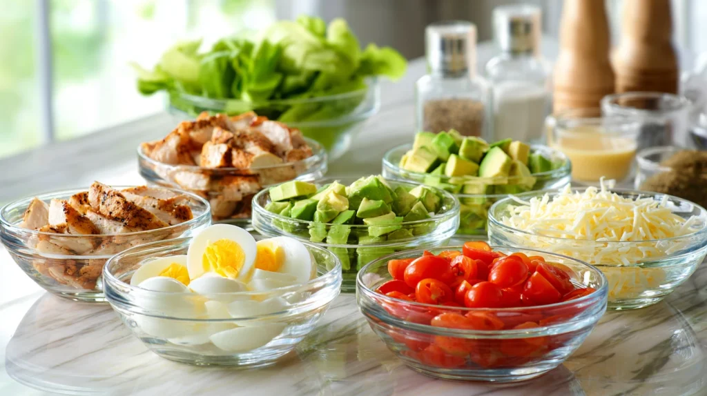 Grilled Chicken Cobb Salad - Easy & Healthy Meal 2 Grilled Chicken Cobb Salad