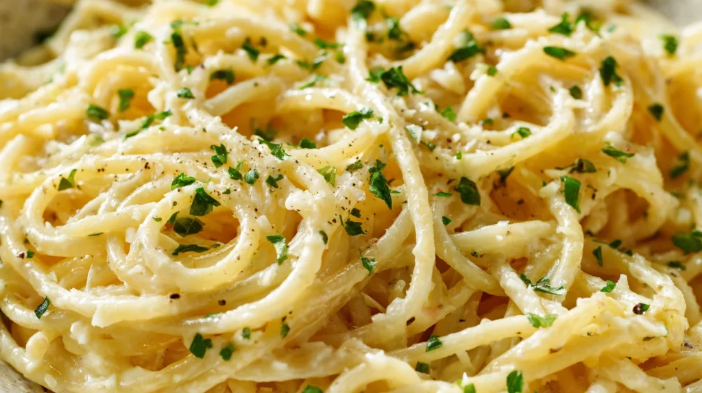 One Pot Creamy Garlic Pasta - Rich, Velvety, and Effortless 2 One Pot Creamy Garlic Pasta