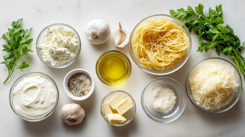 One Pot Creamy Garlic Pasta - Rich, Velvety, and Effortless 3 One Pot Creamy Garlic Pasta