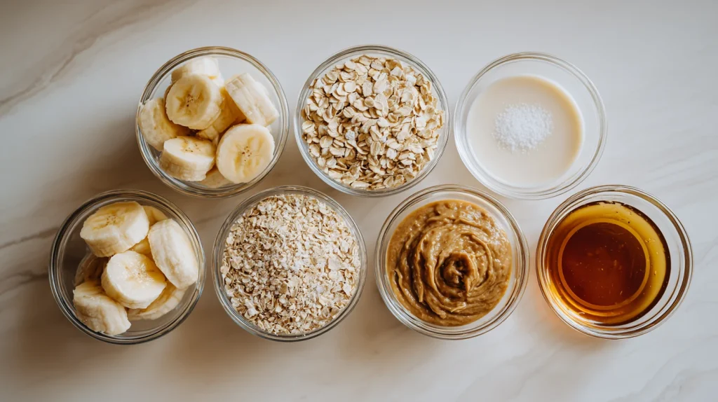 Peanut Butter Banana Oats - Easy & Healthy Breakfast 2 Peanut Butter Banana Oats