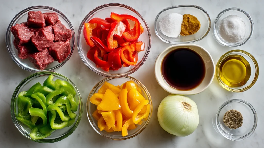 Juicy Pepper Steak - Easy & Delicious Weeknight Dinner 2 Pepper Steak