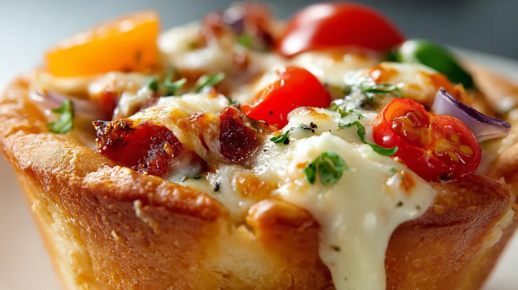 Pizza Cupcakes - A Fun and Flavorful Twist on Classic Pizza 2 Pizza Cupcakes