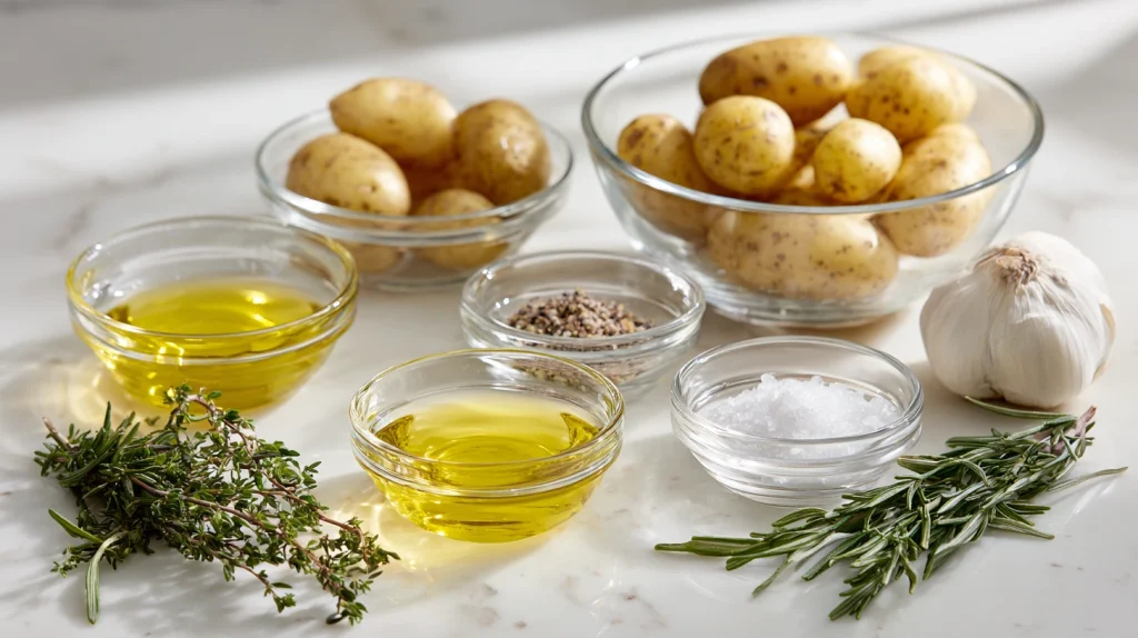 Roasted Fingerling Potatoes - Easy Flavorful Side Dish 2 Roasted Fingerling Potatoes