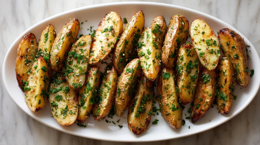 Roasted Fingerling Potatoes - Easy Flavorful Side Dish 10 Roasted Fingerling Potatoes