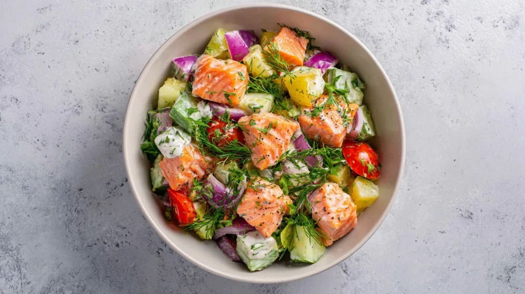 Salmon Salad – Healthy Mediterranean-Style 11 Salmon Salad