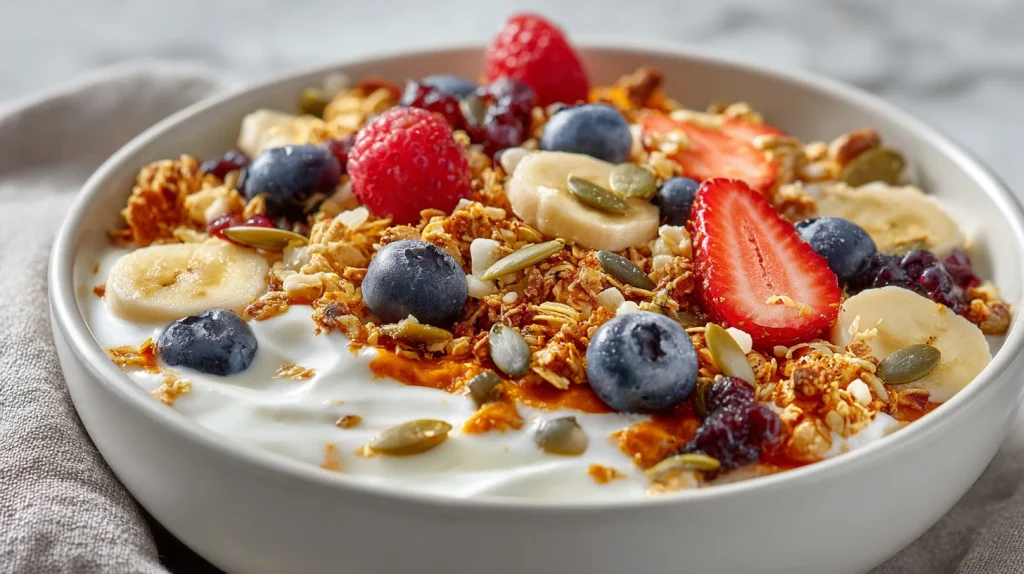 Sweet Potato Protein Breakfast Bowl - Easy Morning Meal 1 Sweet Potato Protein Breakfast Bowl