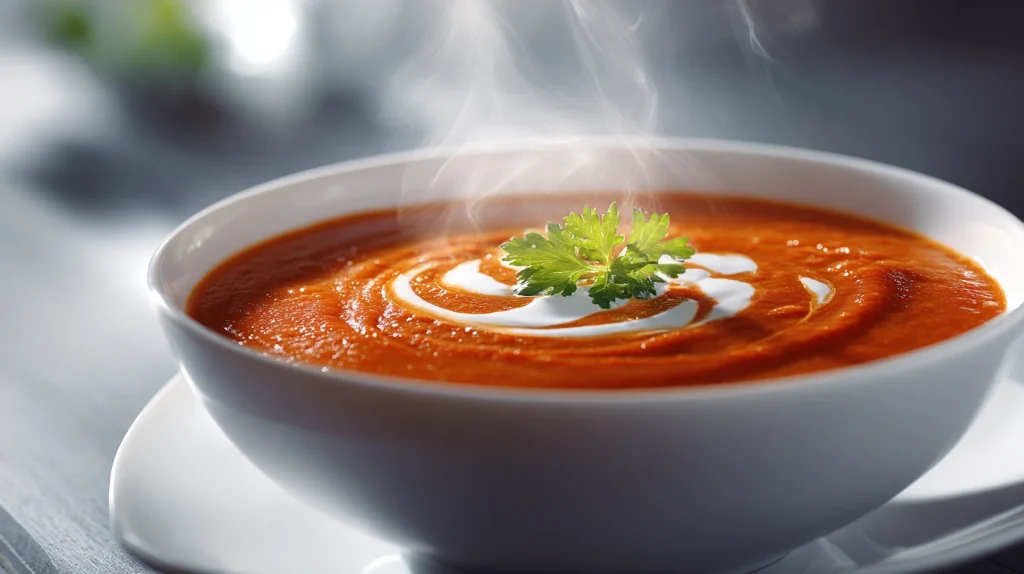 Warm & Creamy Tomato Soup Recipe - Easy Cozy Dinner 7 Tomato Soup