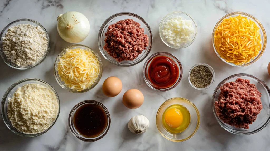 Cheesy Meatloaf Recipe - Easy & Delicious family dinner 1 Cheesy Meatloaf