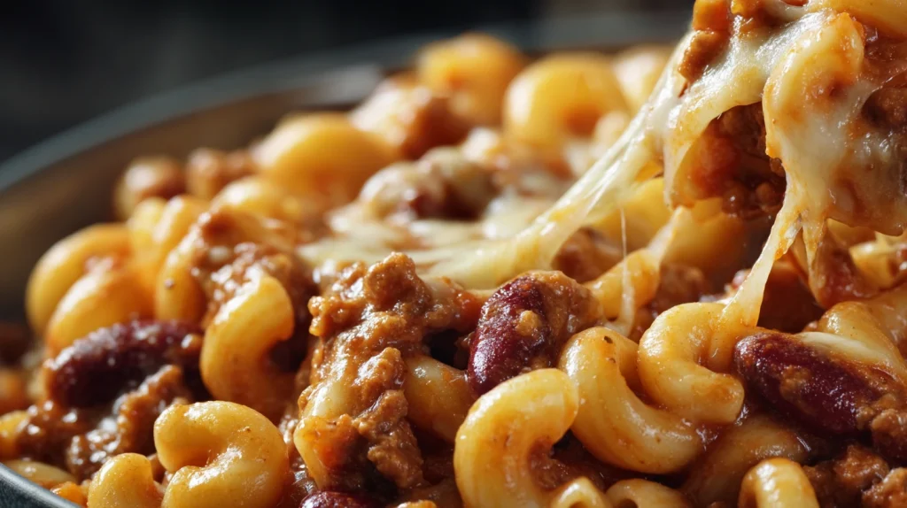 Chili Mac Recipe - Comforting, Cheesy, One-Pot Classic 2 Chili Mac