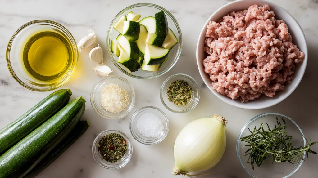 Ground Turkey and Zucchini Recipe - Easy High Protein Meal 3 Ground Turkey and Zucchini Recipe