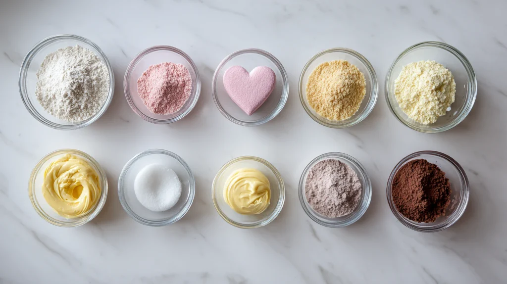 Heart Macarons Recipe - Pretty Valentines Day Macarons 2 Heart Macarons