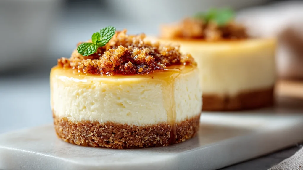 Mini Cheesecake - Easy & Delicious Bite-Sized Dessert 9 Mini Cheesecake