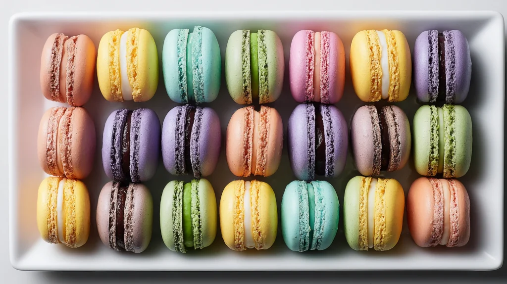 Mini Macarons - Soft & Perfect Bite-Sized French Delights 10 Mini Macarons