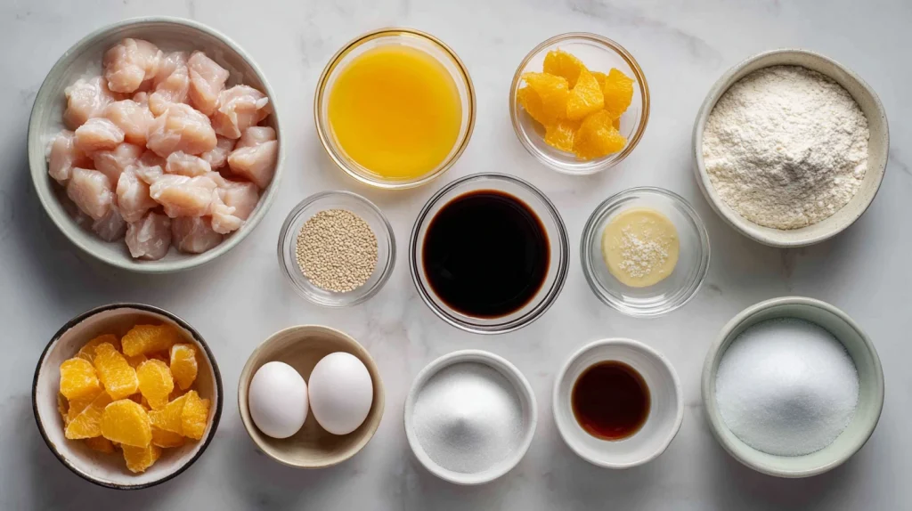 Orange Chicken Recipe - Sweet & Tangy Chinese Style Chicken 3 Orange Chicken Recipe