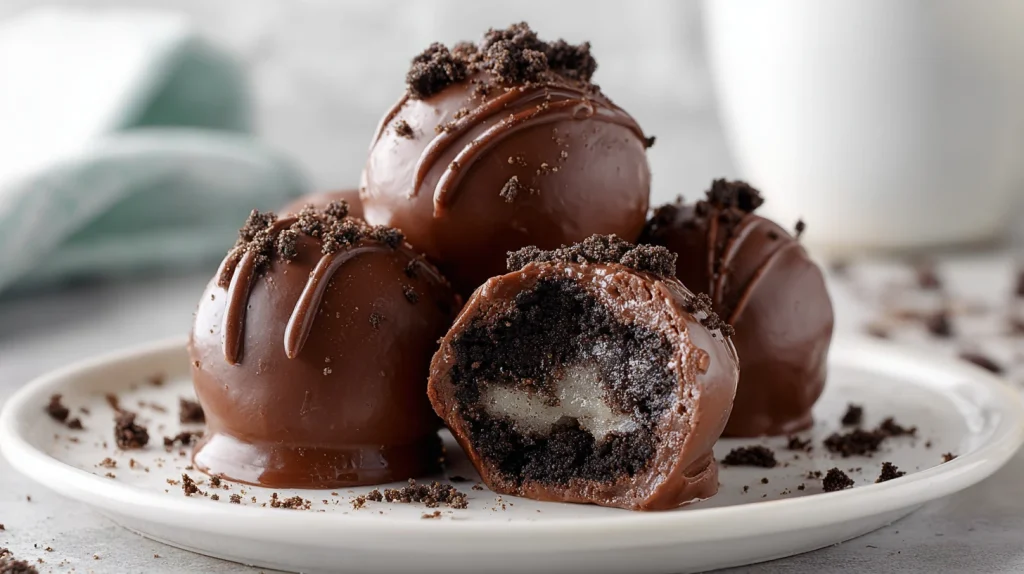 Oreo Balls Recipe 3 Ingredients - Easy & Delicious 2 Oreo Balls Recipe 3 Ingredients