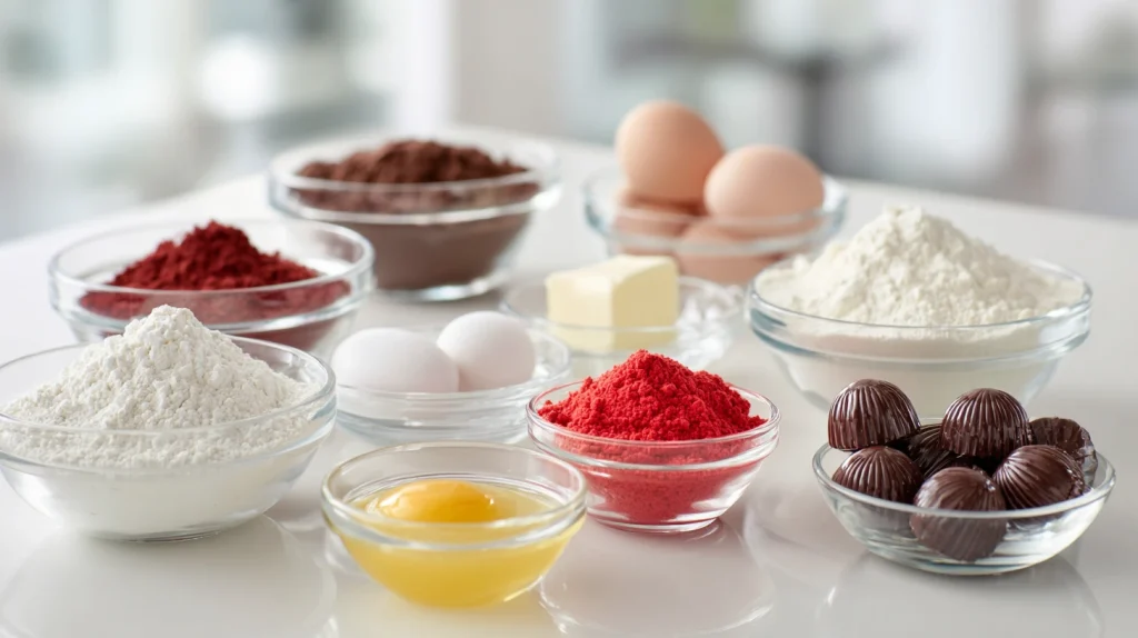 Red Velvet Blossom Cookies - Soft & Chewy Sweet Treats 2 Red Velvet Blossom Cookies