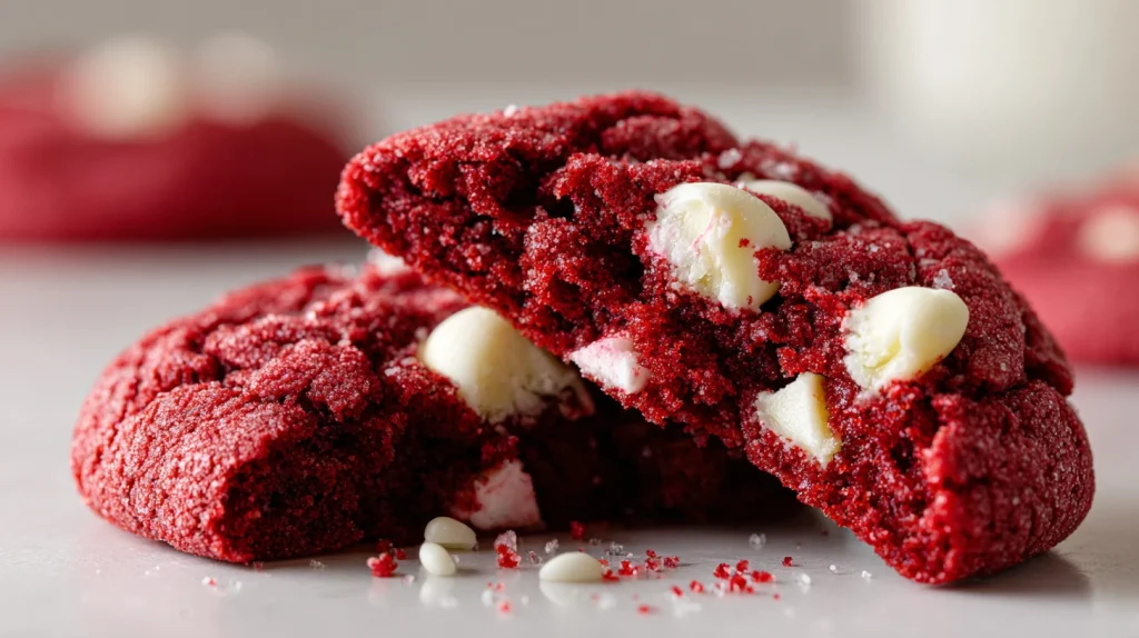 Red Velvet Valentine Cookies - Chewy & Perfect for Romance 2 Red Velvet Valentine Cookies