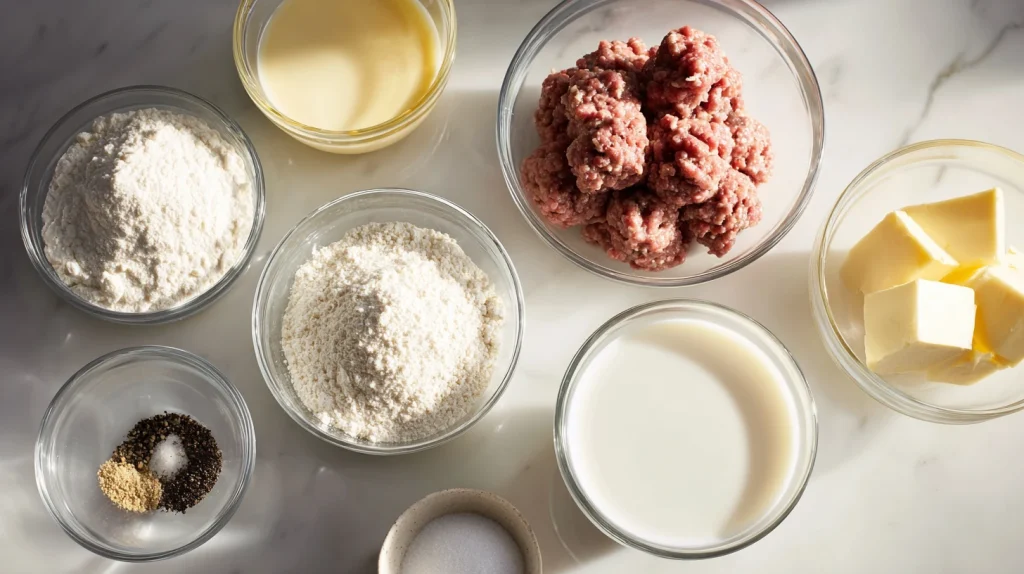 Sausage Gravy Recipe - Best Ever Homemade Gravy for Biscuits 3 Sausage Gravy