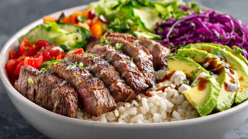 Steak Burrito Bowl - Easy & Flavorful Weeknight Dinner 2 Steak Burrito Bowl