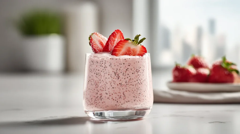 Easy Strawberry Chia Seed Pudding - Healthy & Creamy 8 Strawberry Chia Seed Pudding