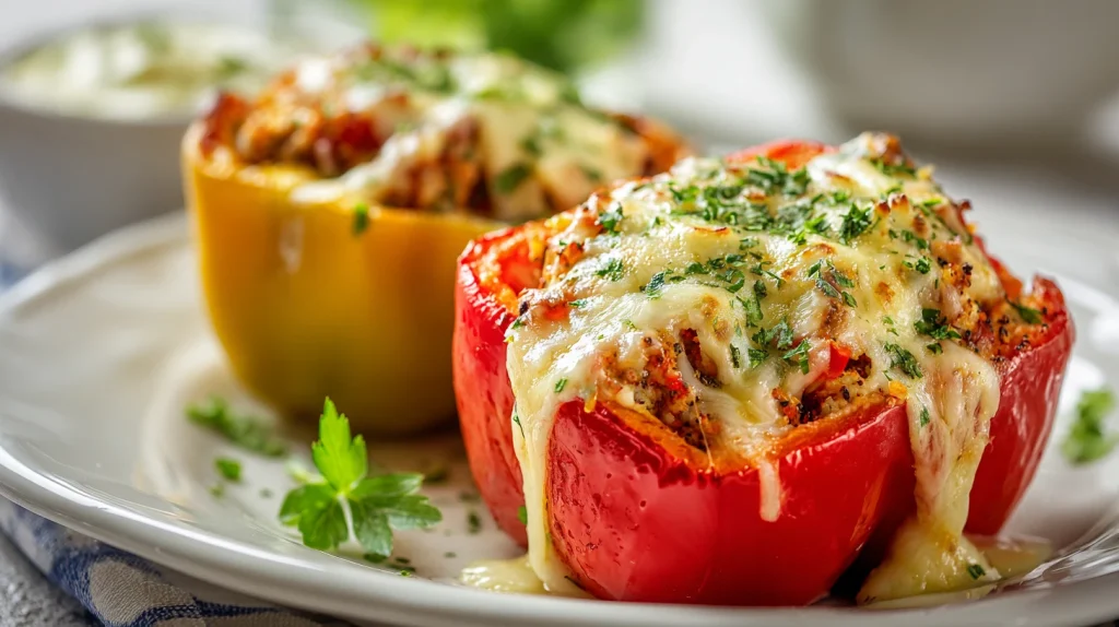 Stuffed Bell Peppers Crockpot Recipe - Easy & Flavorful 1 Stuffed Bell Peppers Crockpot Recipe