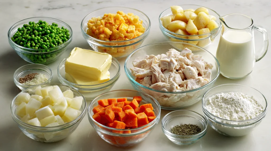 Creamy Chicken Pot Pie – A Comforting Classic Made Simple at Home 3 Creamy Chicken Pot Pie