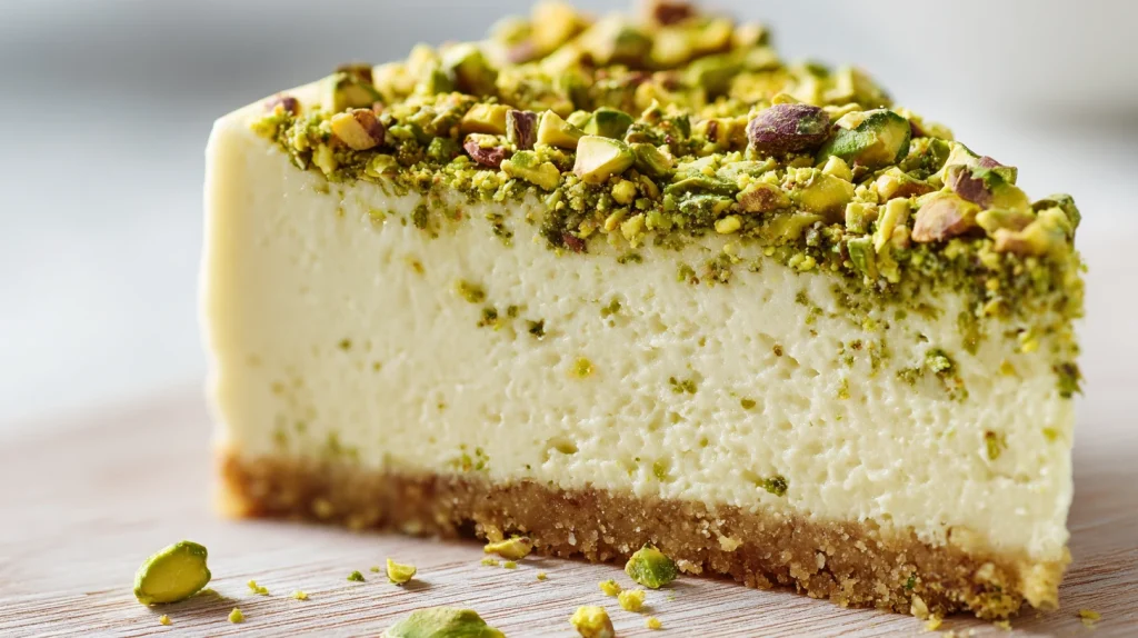 Pistachio Cheesecake 2 Pistachio Cheesecake