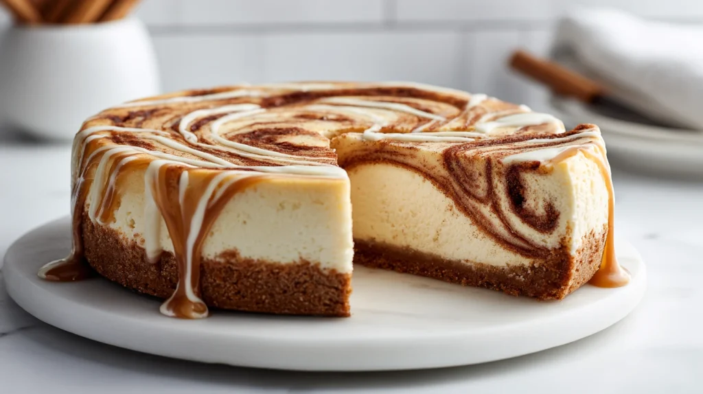 Cinnamon Roll Cheesecake – The Ultimate Bakery-Style Dessert at Home 2 Cinnamon Roll Cheesecake
