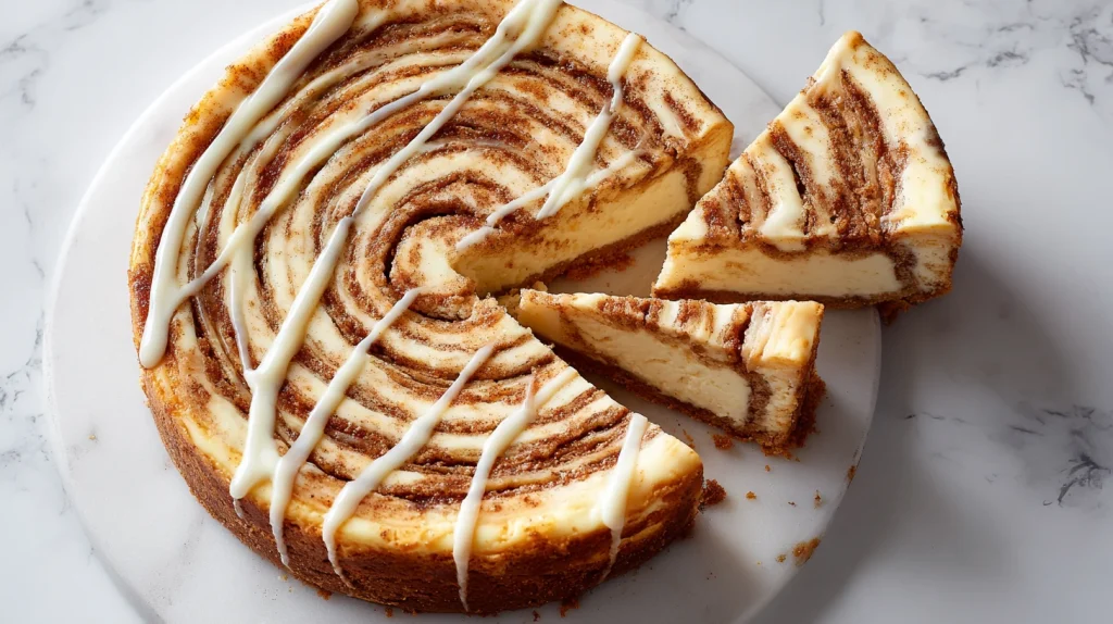 Cinnamon Roll Cheesecake – The Ultimate Bakery-Style Dessert at Home 11 Cinnamon Roll Cheesecake