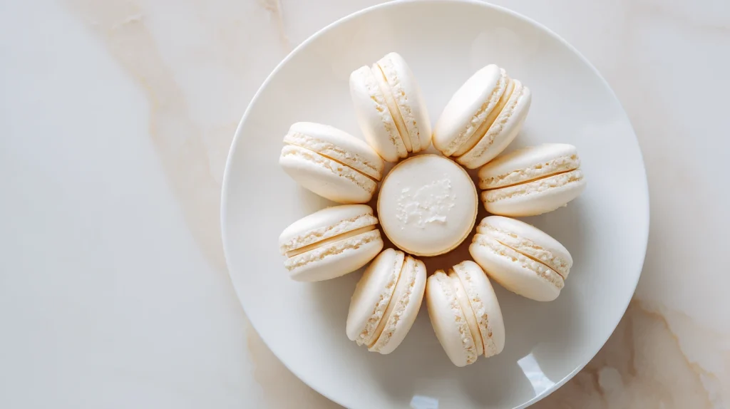 White Macarons - Perfect, Elegant French Macarons 11 White Macarons