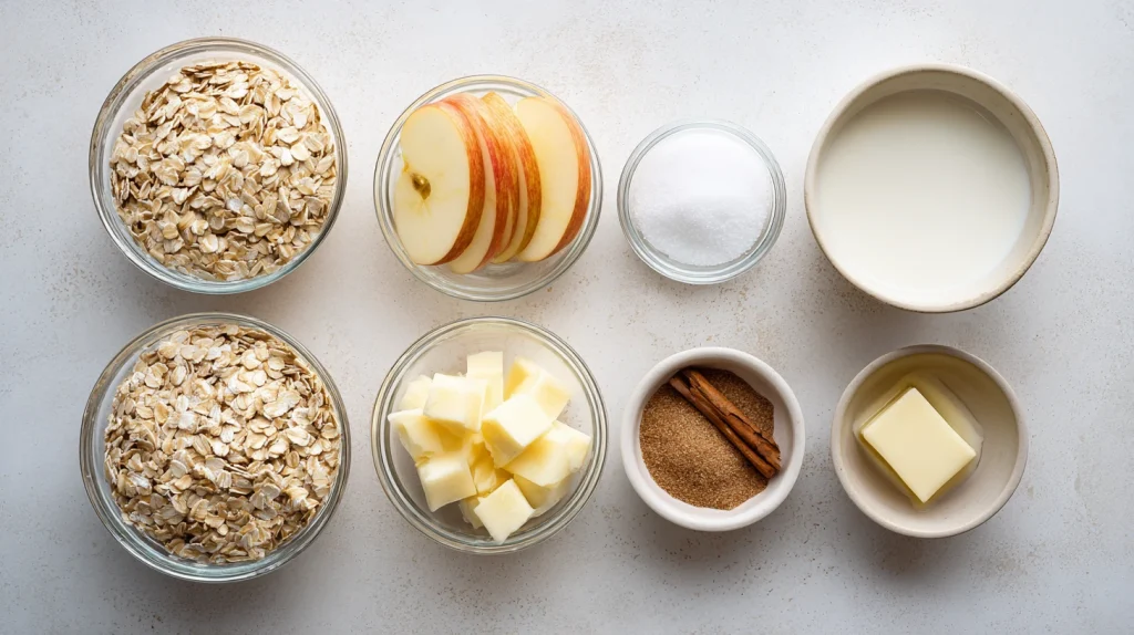 Apple Cinnamon Oatmeal Recipe - Fresh & Cozy Breakfast 3 Apple Cinnamon Oatmeal