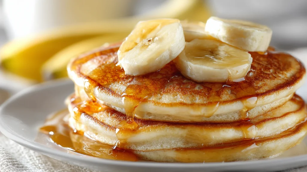 Best Banana Pancakes Recipe - Easy Fluffy Breakfast Delight 2 Banana Pancakes