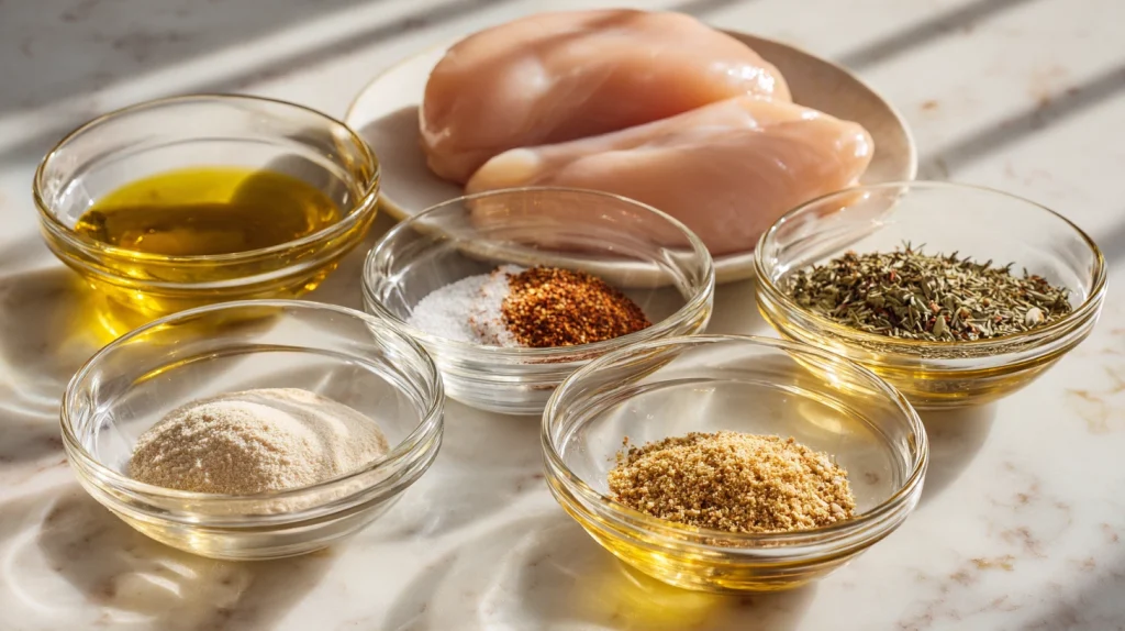 Oven Chicken Breast Recipe - Easy, Juicy & Healthy 3 Oven Chicken Breast Recipe