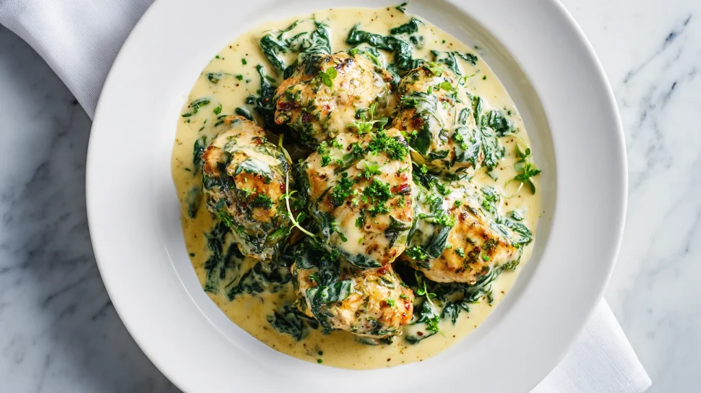 Chicken Florentine Recipe - Easy & Creamy Family Dinner 13 Chicken Florentine