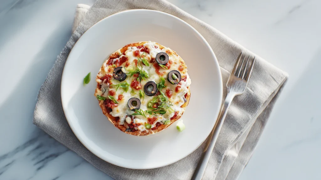Cottage Cheese Pizza Bowl - Easy & Low Carb Healthy Dinner 11 Cottage Cheese Pizza Bowl