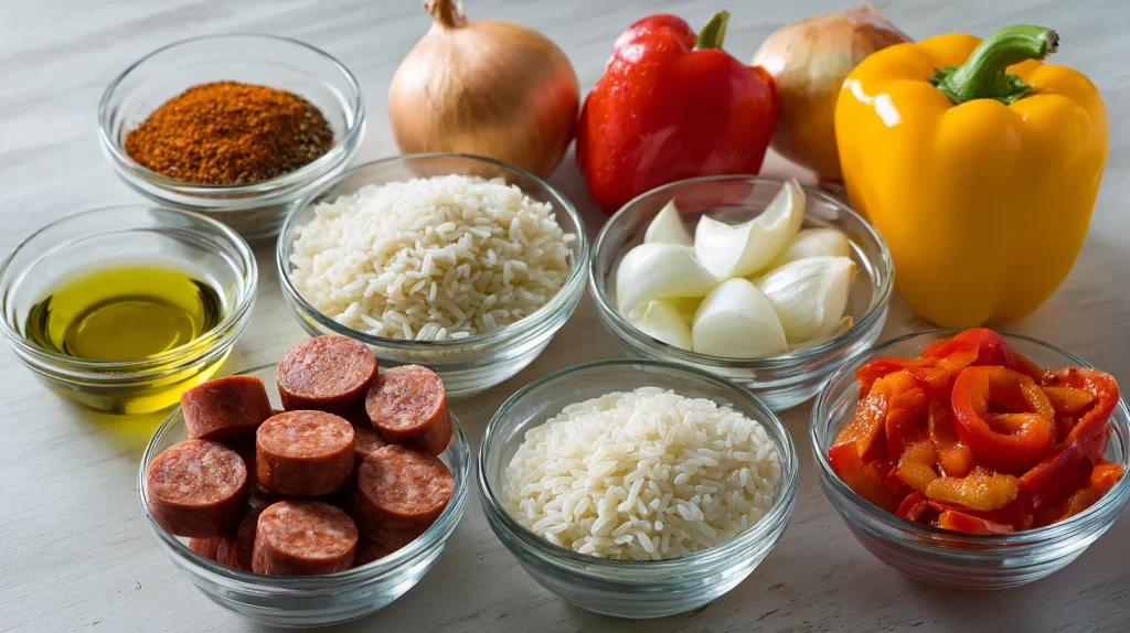 Cajun Sausage and Rice Recipe - Easy Flavorful Meal 3 Cajun Sausage and Rice