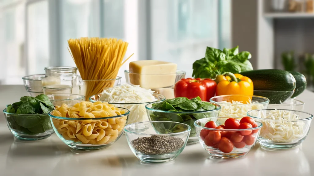 Cheesy Vegetarian One-Pot Pasta - Easy & Cheesy Meal 3 Cheesy Vegetarian One-Pot Pasta