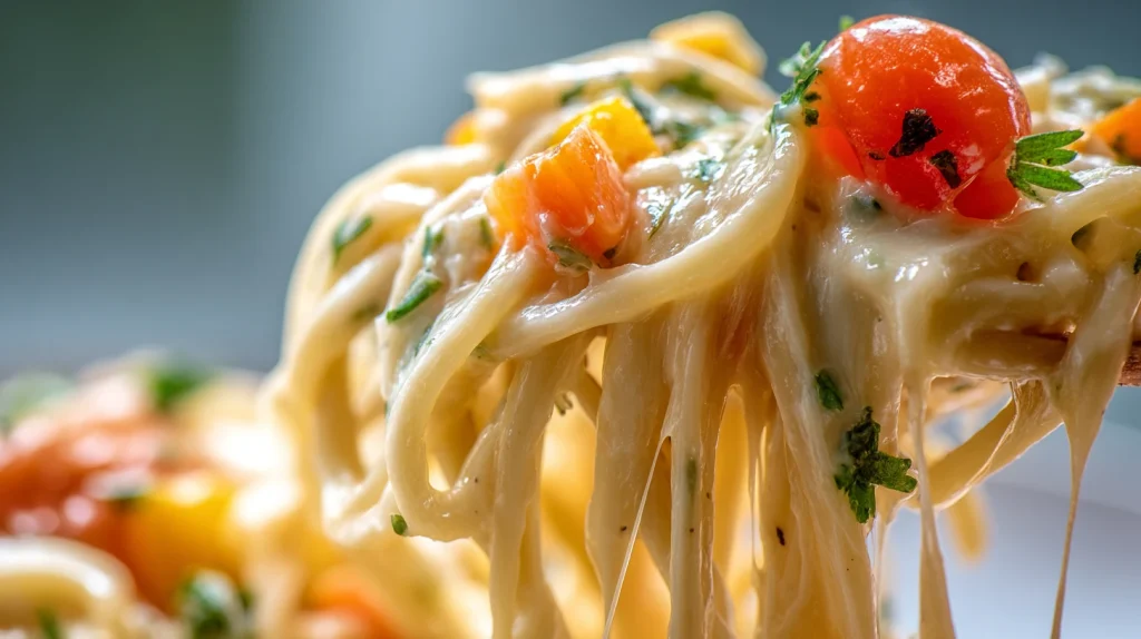 Cheesy Vegetarian One-Pot Pasta - Easy & Cheesy Meal 2 Cheesy Vegetarian One-Pot Pasta