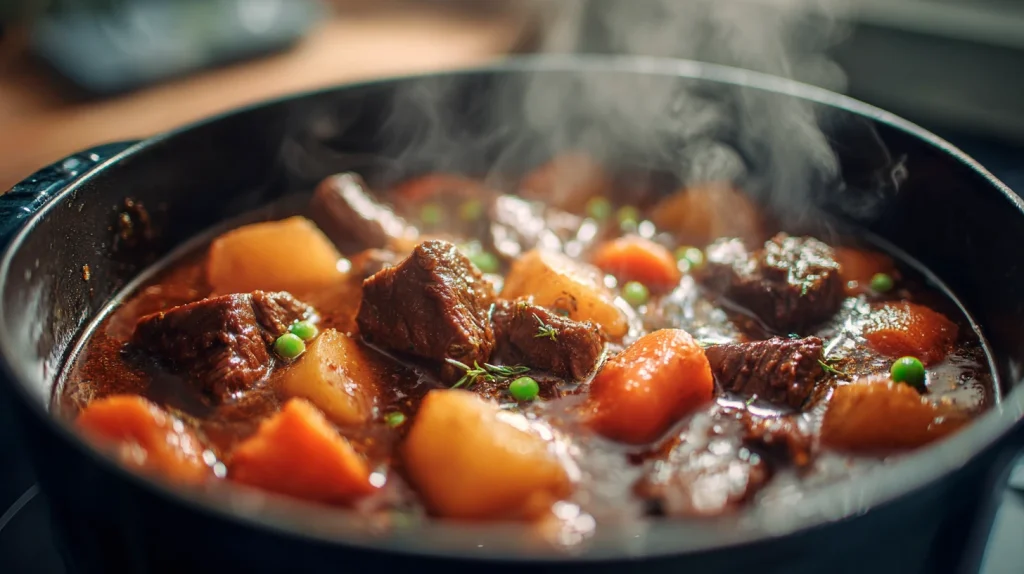 Dutch Oven Beef Stew Recipe - Easy & Healthy Comfort Meal 2 Dutch Oven Beef Stew