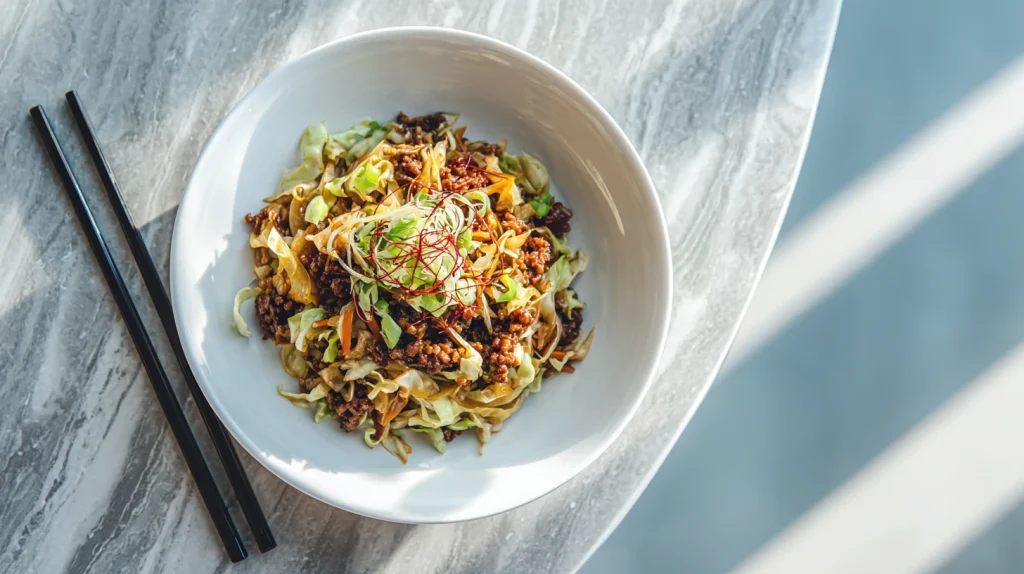 Protein Rich Egg Roll In A Bowl - Easy, Healthy & Quick Meal 10 Protein Rich Egg Roll in a Bowl