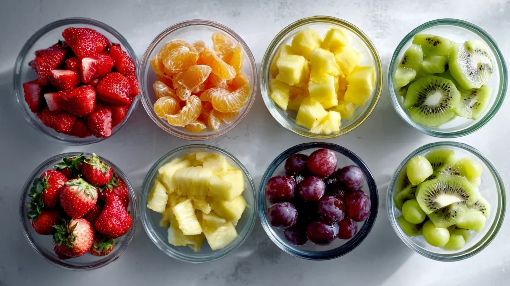 Refreshing Fruit Salad - Easy, Fresh & Healthy Salad Bowl 3 Fruit Salad