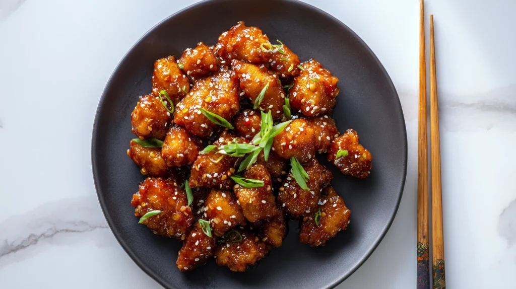 Honey Garlic Chicken Bites Recipe - Quick & Easy Food 9 Honey Garlic Chicken Bites