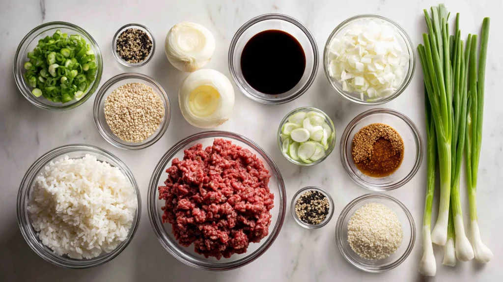 Korean Beef Rice Bowl Recipe - Quick & Healthy Dinner Meal 2 Korean Beef Rice Bowl