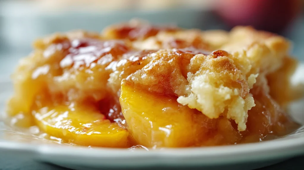 Easy Peach Cobbler Recipe - Delicious & Healthy Dessert 10 Peach Cobbler