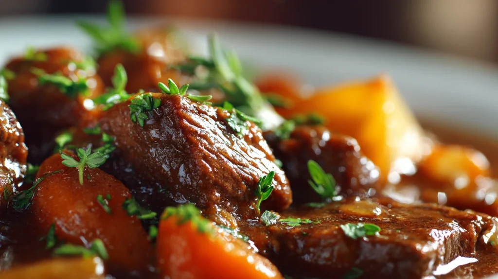 Slow Cooker Beef Stew Recipe - Easy Family Dinner Idea 2 Slow Cooker Beef Stew