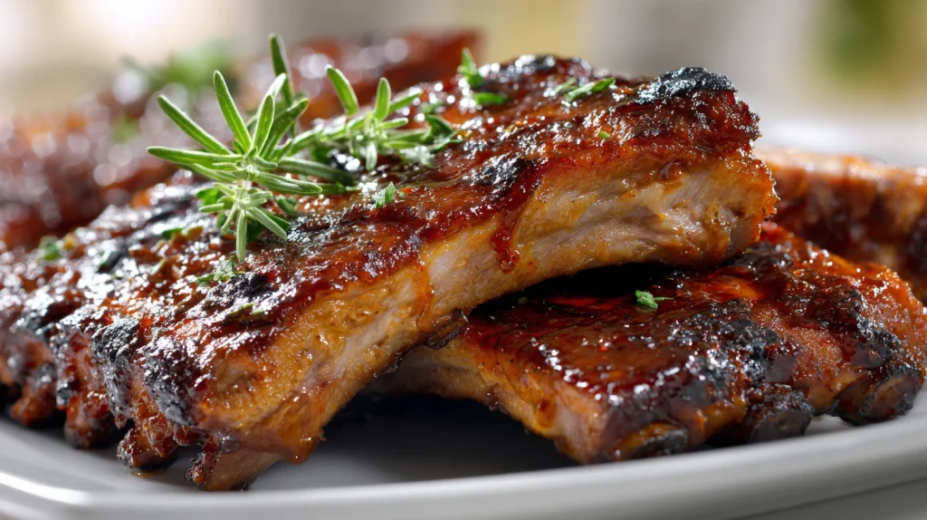 Tender Oven Baked Ribs - Easy & Juicy Weeknight Dinner 9 Tender Oven Baked Ribs