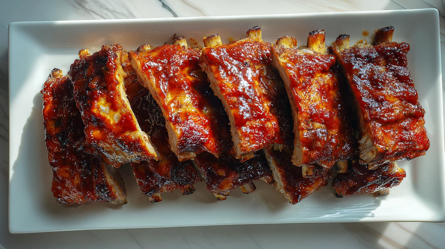 Tender Oven Baked Ribs - Easy & Juicy Weeknight Dinner