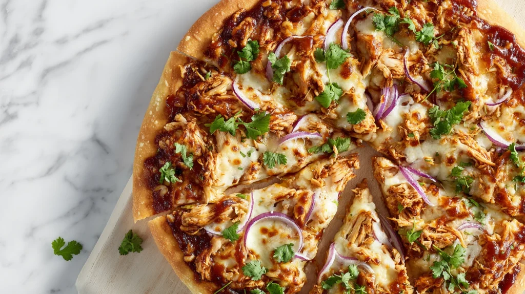 BBQ Chicken Pizza Recipe - Easy & Saucy BBQ Flavor 10 BBQ Chicken Pizza